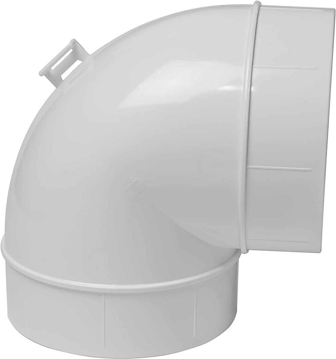 Ventilatie Elleboog 90 Graden Ø 125 mm voor Ronde Buis