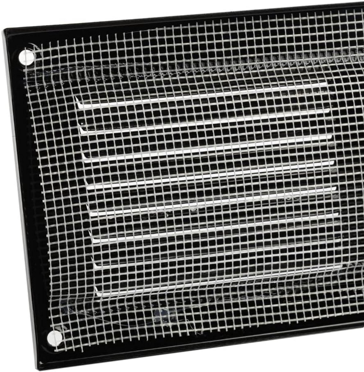 Metalen Ventilatierooster 500x100mm met Inbouw Hor - Toevoer en Afvoer