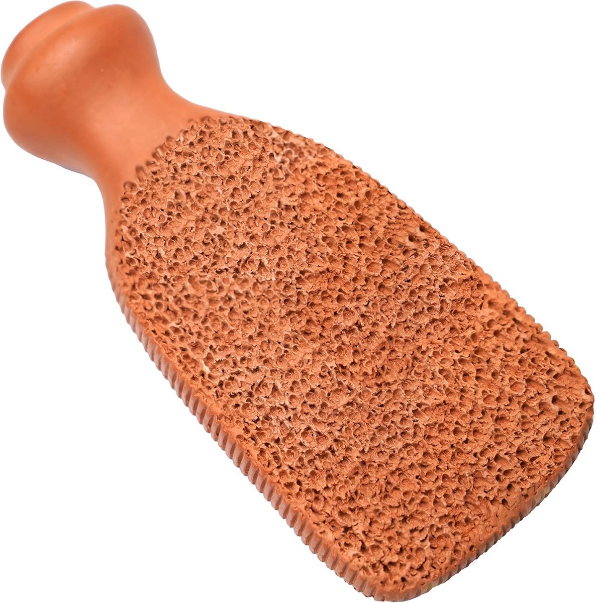 2-zijdige Terracotta Puimsteen voor Voeten en Handen - Eeltverwijderaar en Huidverzorging