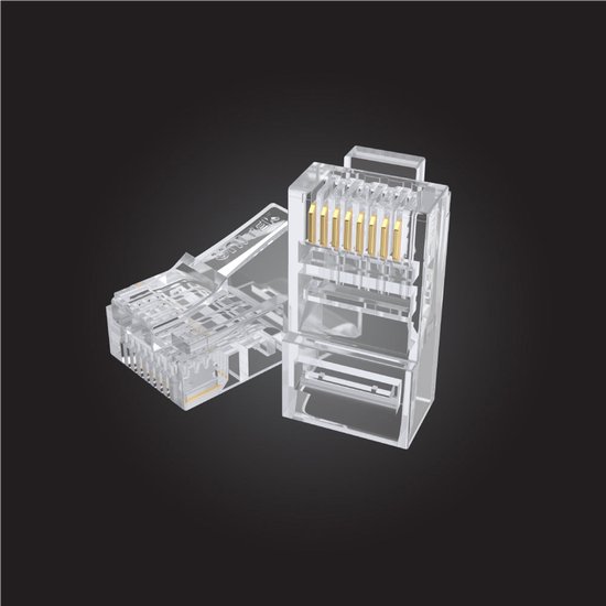 UNITEK MODULAR PLUGS RJ45 (8P8C), CAT.6, Y-OT19TP | bol