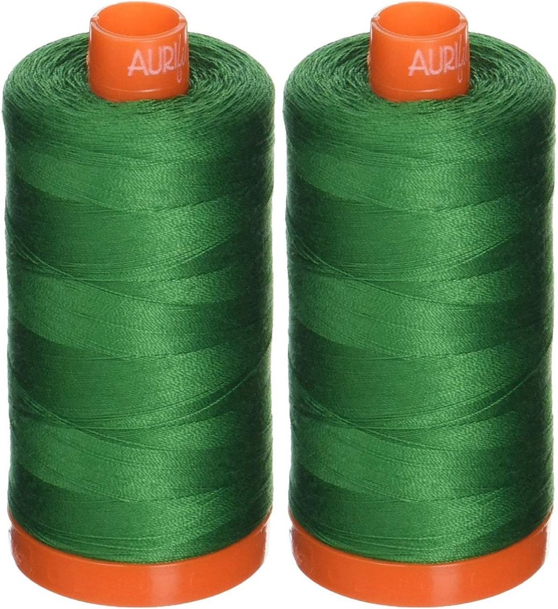 2-Pack Mako Katoen Garen 50WT Lichtroze - 100% Gemerceriseerde Fijne Draad - 2x 1300 Meter