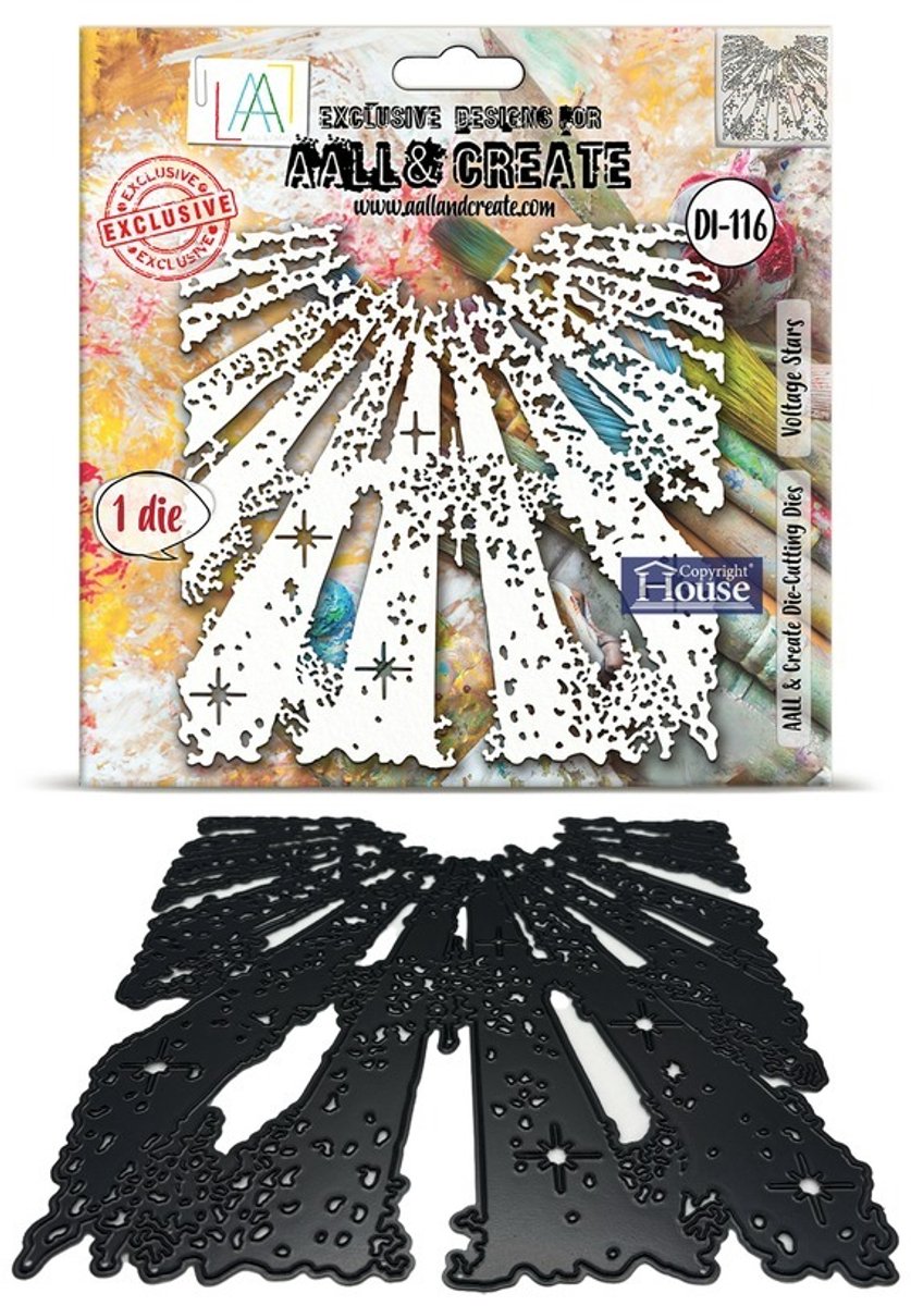 Aall & Create cutting die - Voltage stars