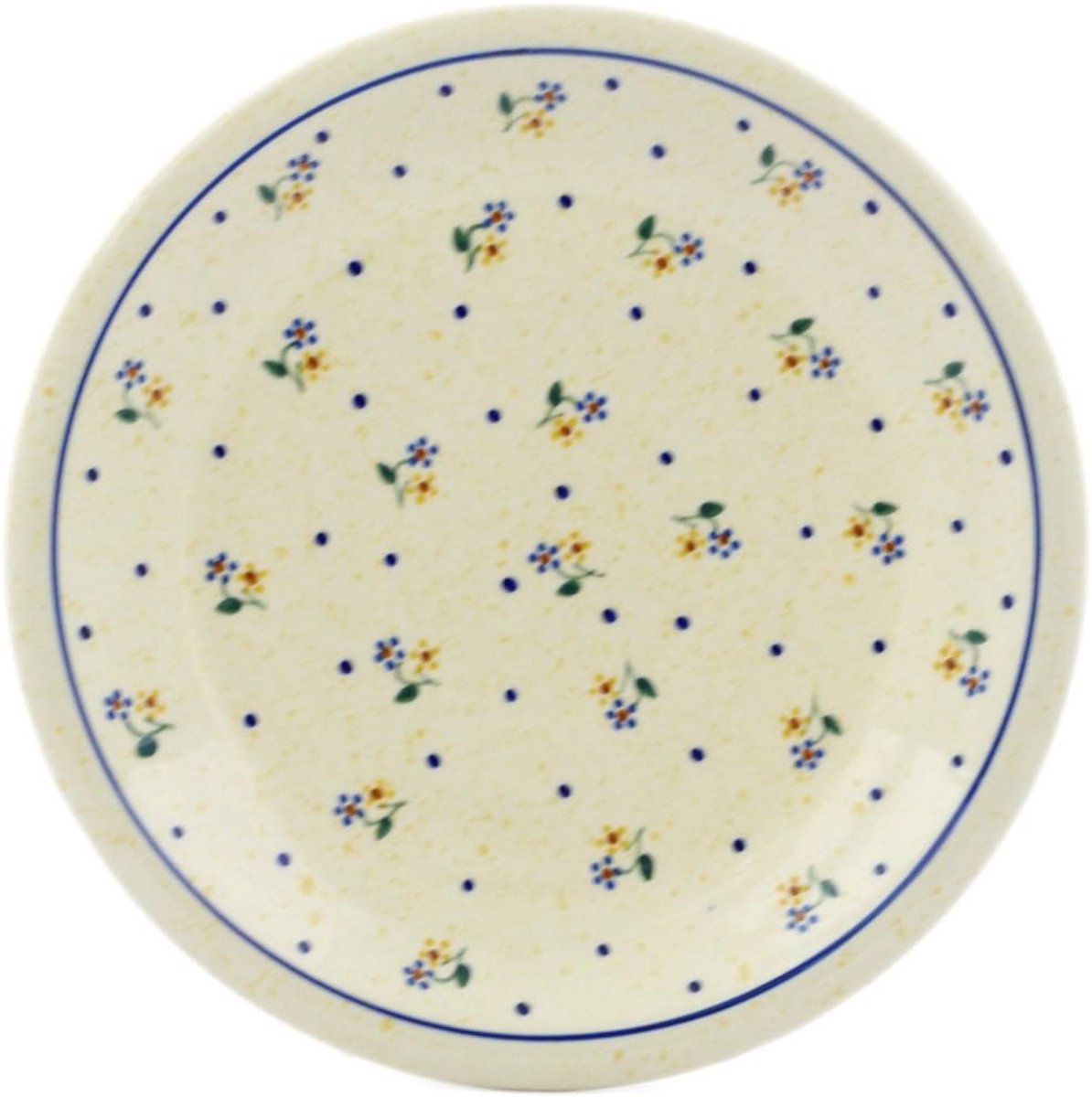 Plat Bord Dinerbord Keramiek Bloemendecoratie 24 cm