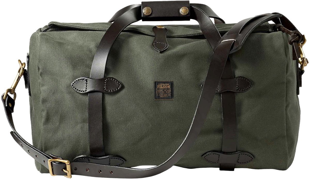 Filson Ruffed Twill Small - Duffeltas 41 cm (otter green)