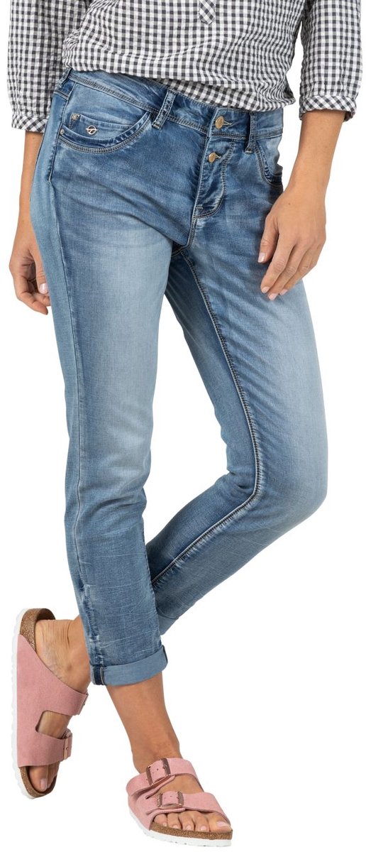 TIMEZONE Dames Jeans Broeken slim Fit Blauw W 28 Volwassenen