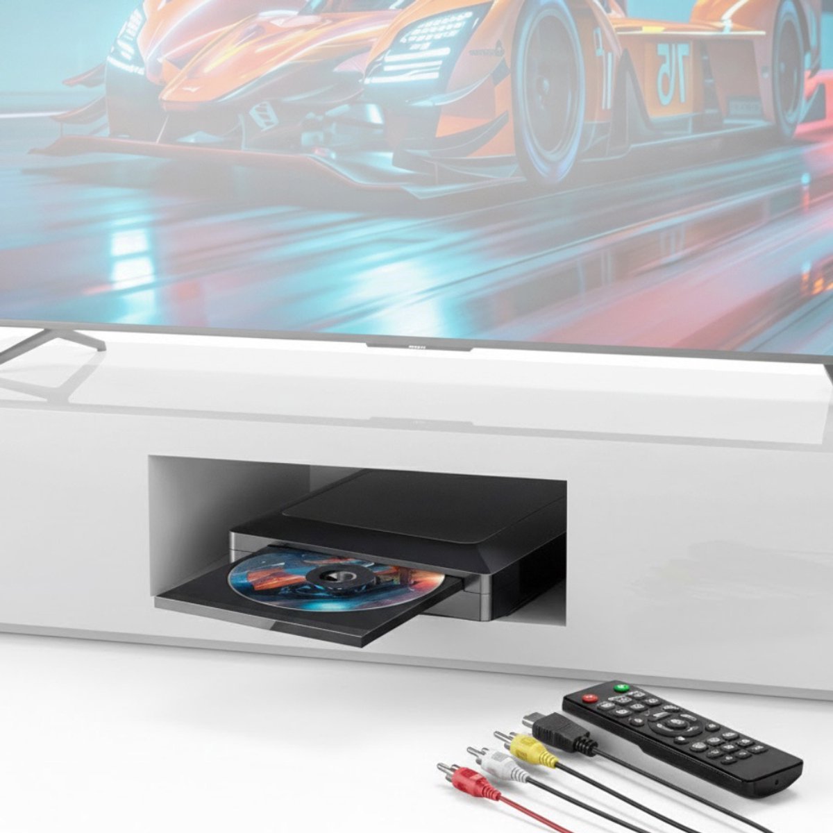 NBAP® DVD Speler met HDMI - Externe DVVD Speler - Zwart