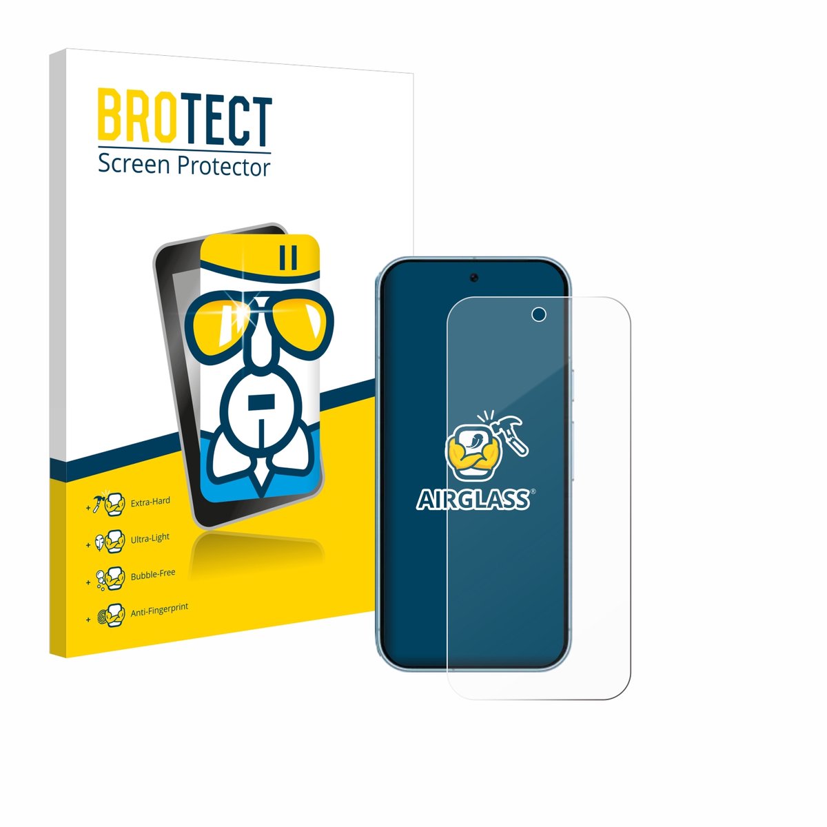 Screenprotector voor Google Pixel 9 / 9 Pro / 10 / 10 Pro Beschermglas transparant