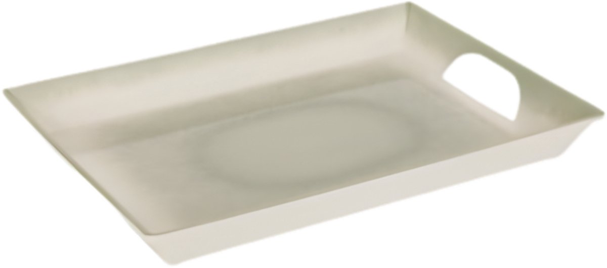 Secret de Gourmet Dienblad / serveer tray Soléne - Melamine - groen - 46 x 34 cm - rechthoekig
