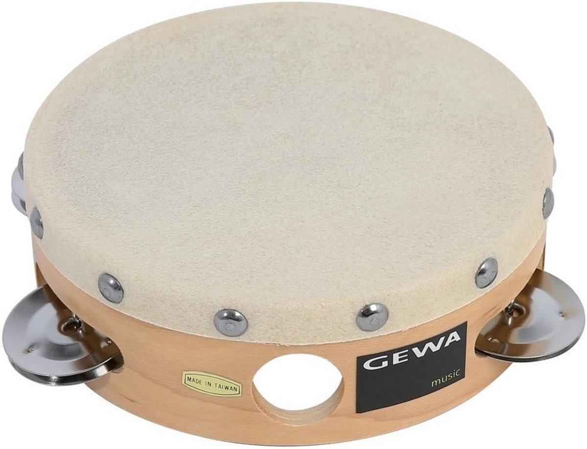 Traditionele Tamboerijn met Clips 15 2 cm Muziekinstrument