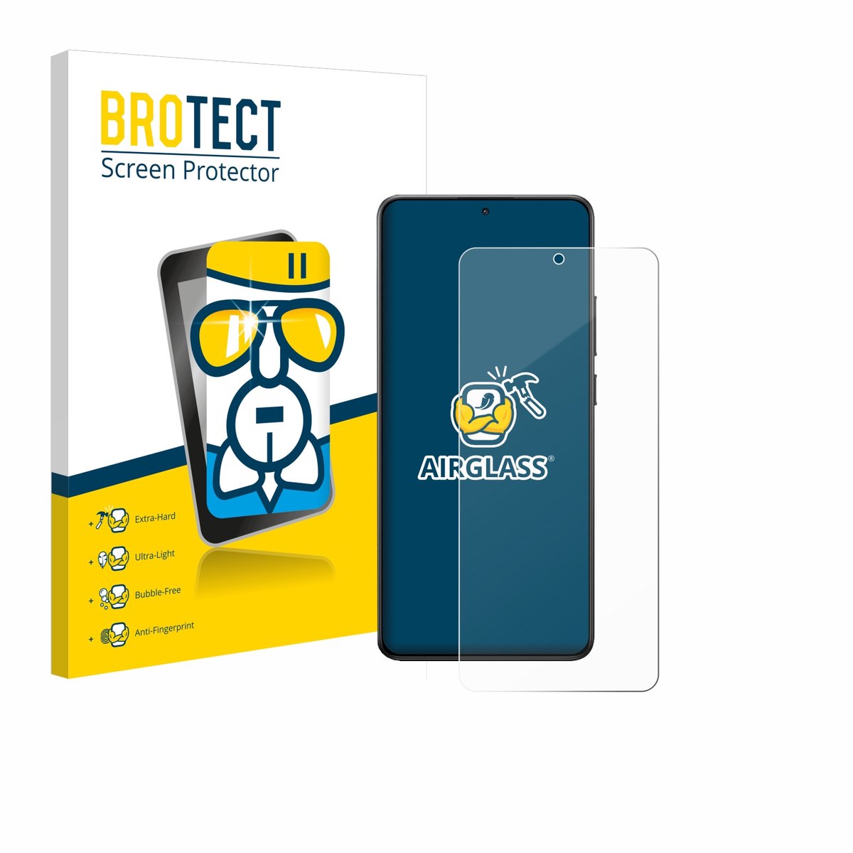 Screenprotector voor Xiaomi Poco X7 Pro Beschermglas transparant