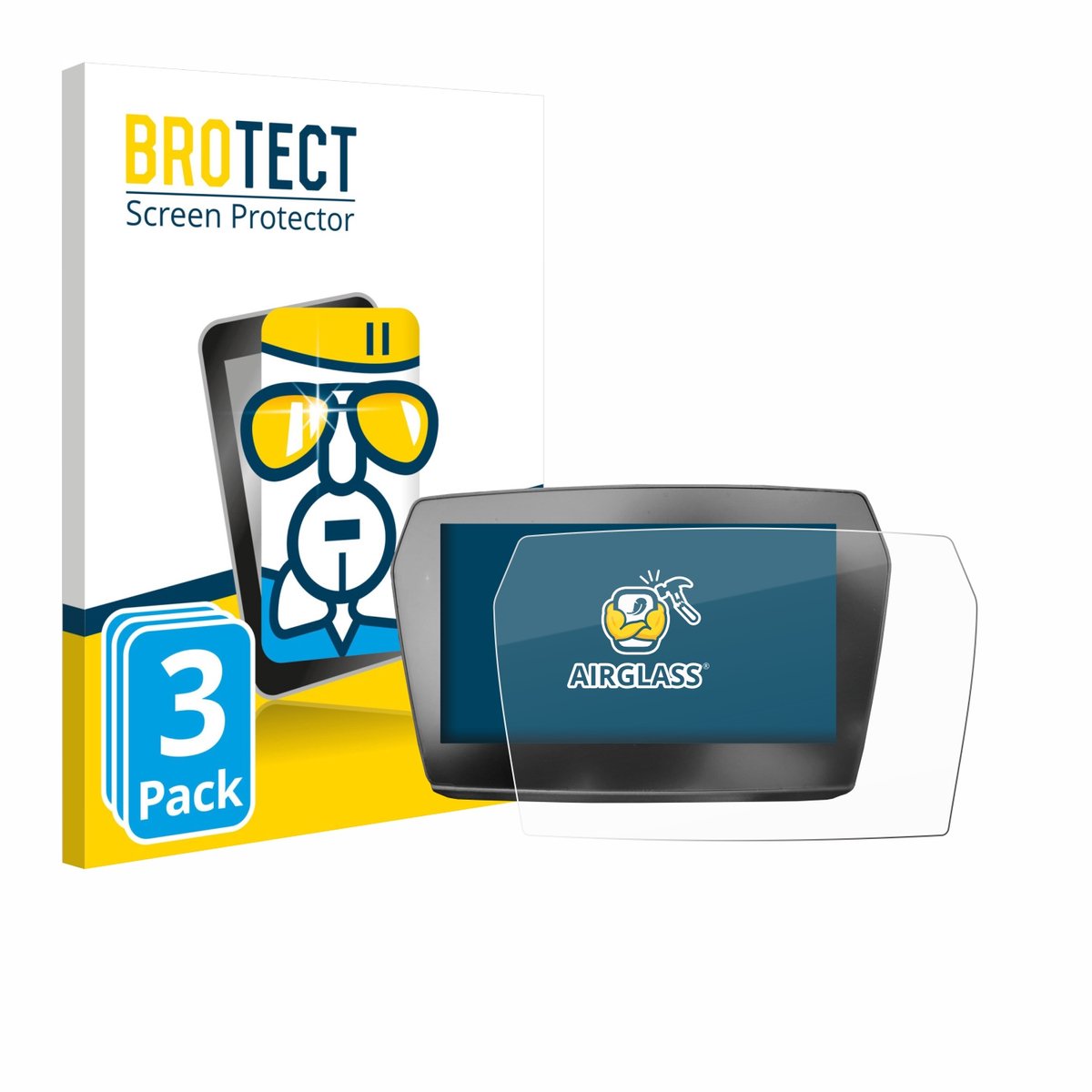 Screenprotector 3 Stuks voor Voge 625 2025 Beschermglas transparant