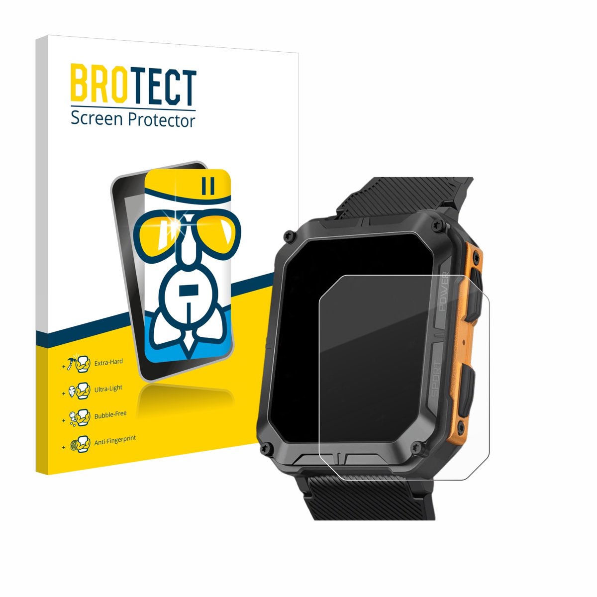 Screenprotector voor Stahlgear Thor Beschermglas transparant