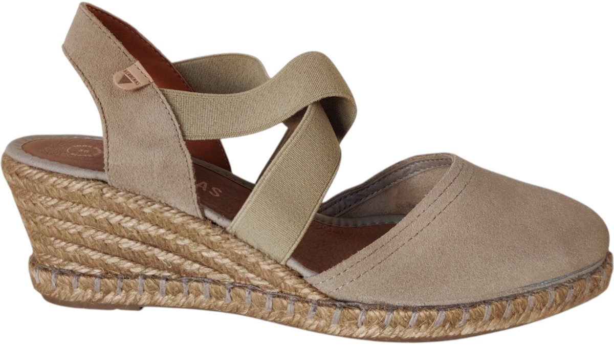 Verbenas Mila Espadrilles - Dames - Beige - Maat:38