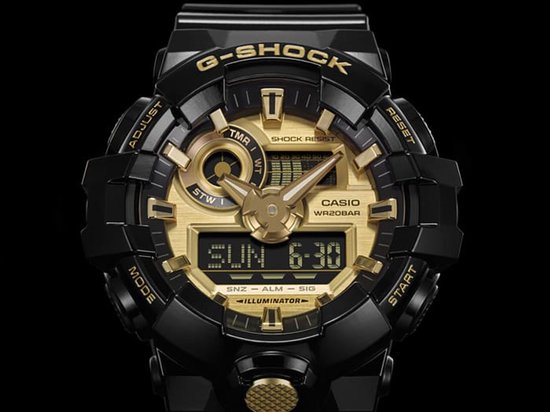 Casio G-Shock Mens Analogue-Digital Watch GA-710GB-1AER