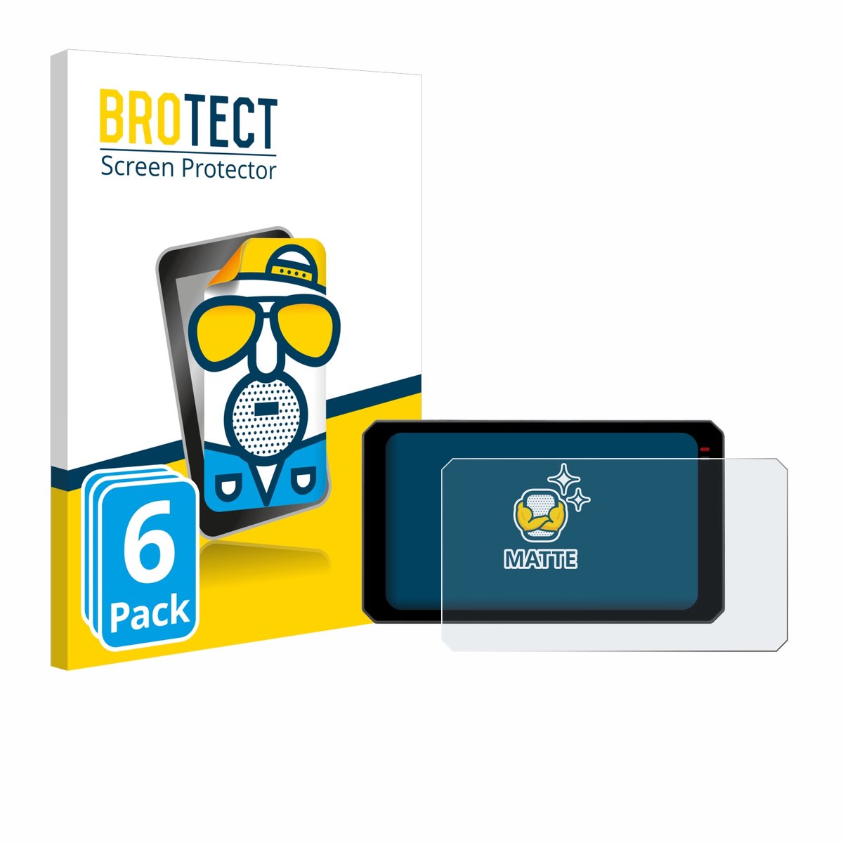 BROTECT - Screenprotector voor Chigee AIO-6 Max - Folie Beschermfolie matte 6 Stuks