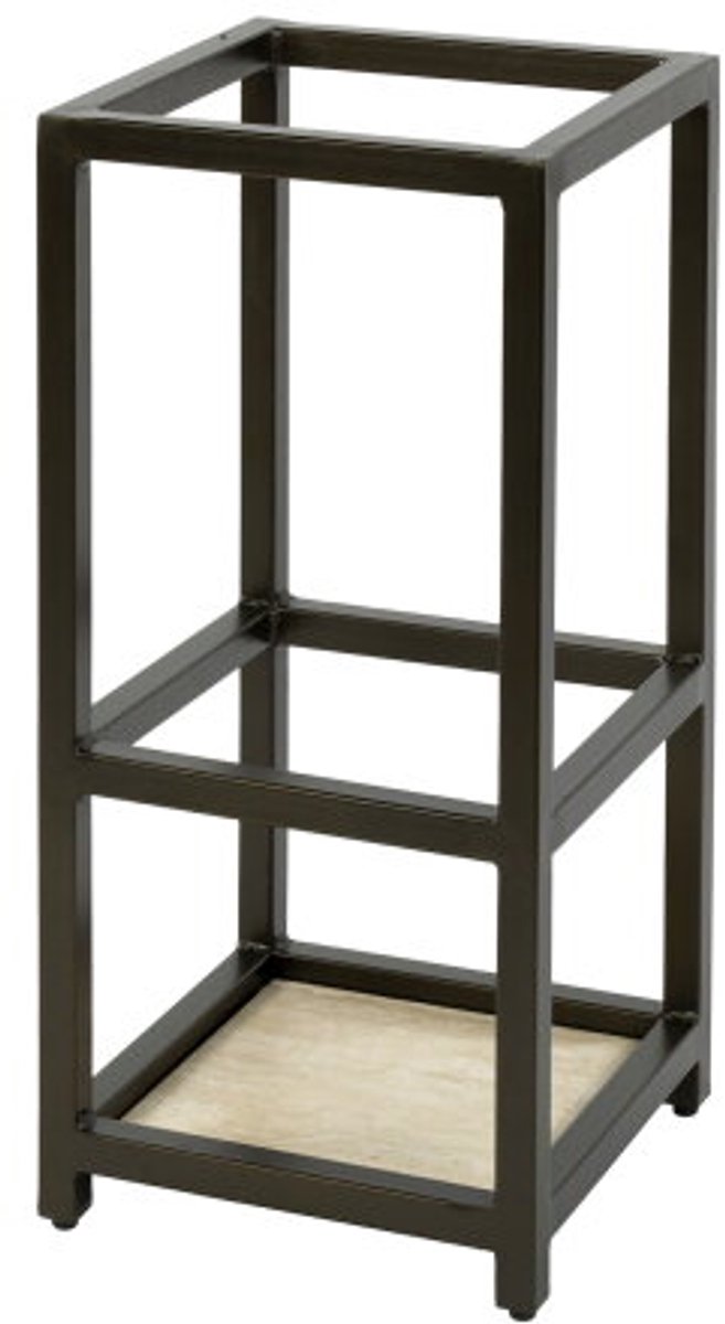 Paraplubak Terra vierkant - Poedercoat drift brown