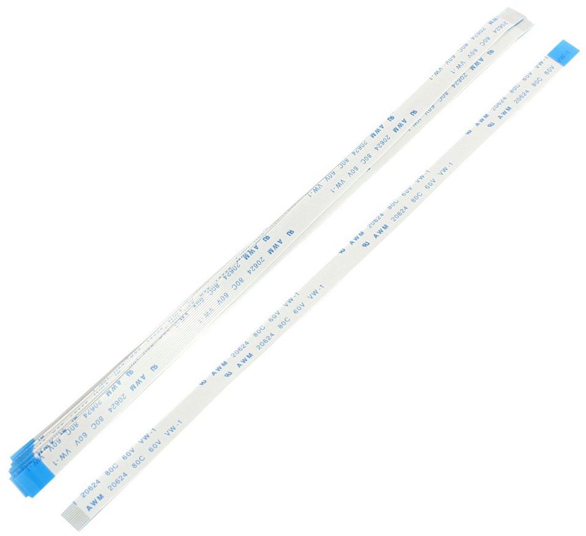 10 stuks 0. 5 mm Pas, as 12 AWM 20624 80C 60V VW-1 flexibele platte kabel 200 mm FFC