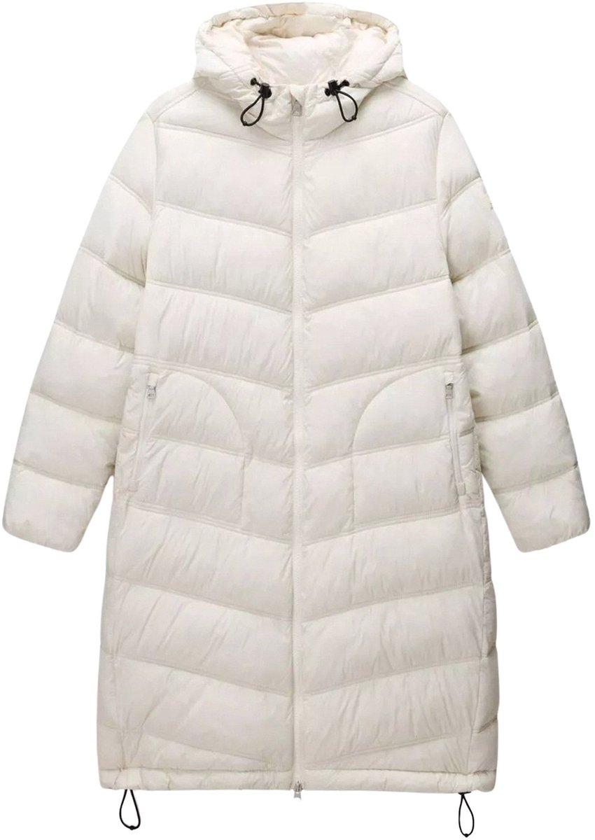 Napapiji A-Ega Long Winterjas Dames Wit