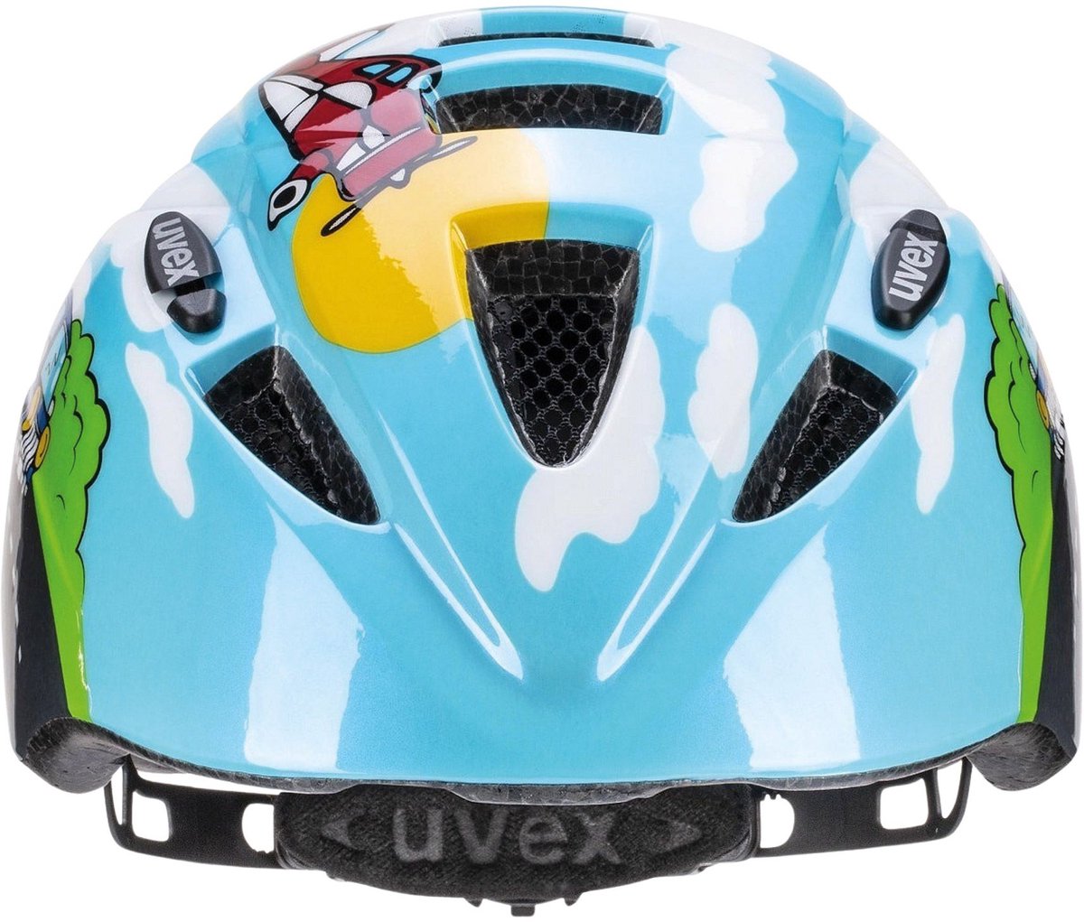 uvex Kid 2 Fietshelm Kind Blue - Unisex - maat 46-52 – foto 2