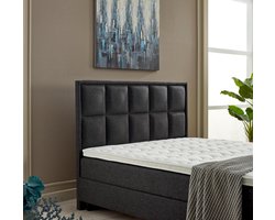 BSS Bedding Florence - Boxspring - Boxspring 160x200 - Boxspring met Opbergruimte - Slaapkamerbed - met Inclusief Topmatras