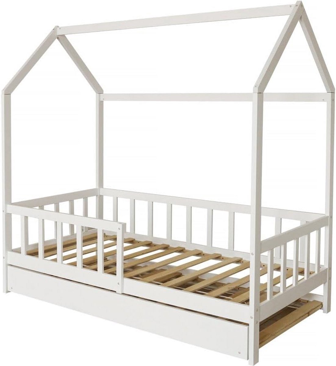 Cabin bed with drawer "Paloma" - 90 x 190 cm - White