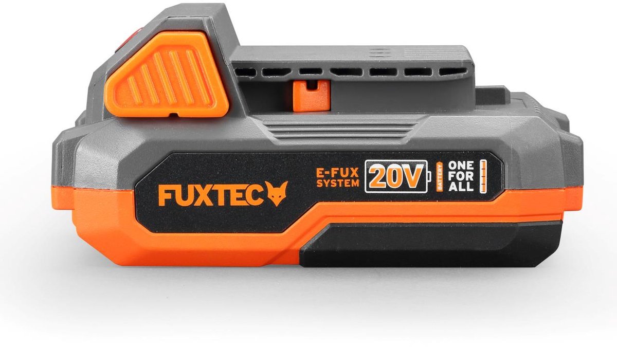 2Ah batterij - FUXTEC FX-E1B2AH - 20V compatibel voor alle FUXTEC 20V apparaten