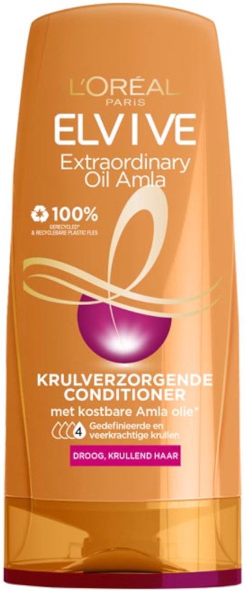 Bol.com L'Oréal Paris Elvive Extraordinary Oil Krulverzorging - 200ml - Conditioner aanbieding