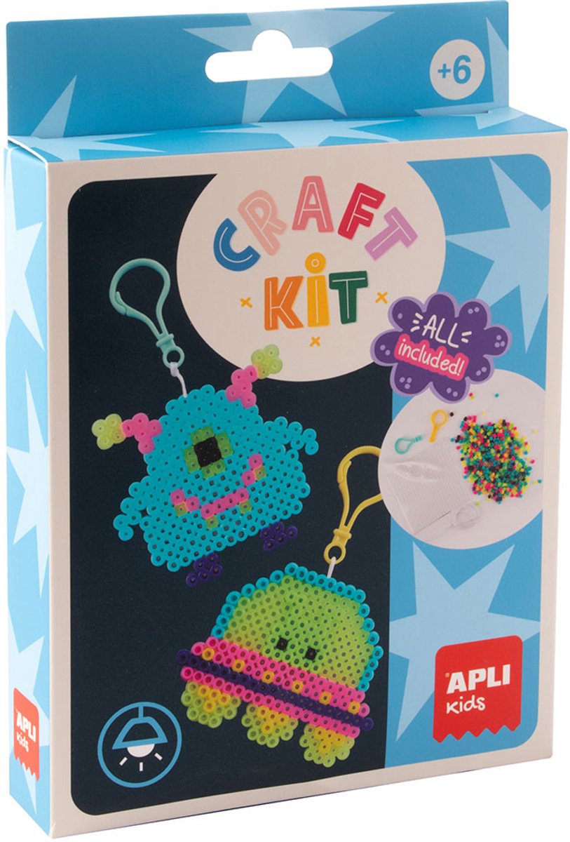 APLI Kids knutselset smeltkralen - creatief speelgoed voor kinderen.