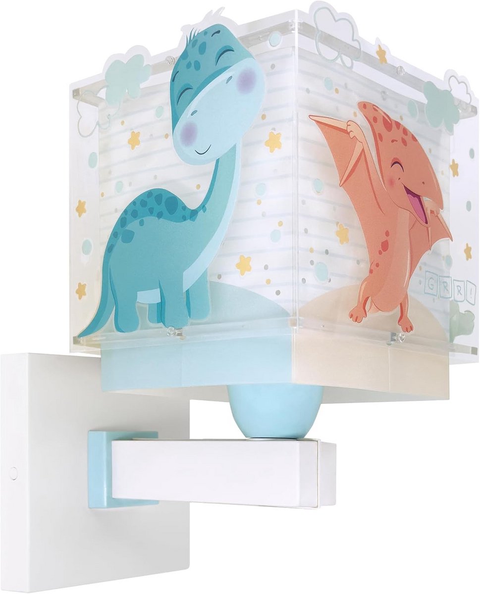 Wandlamp voor Kinderkamer met Dinomotief
