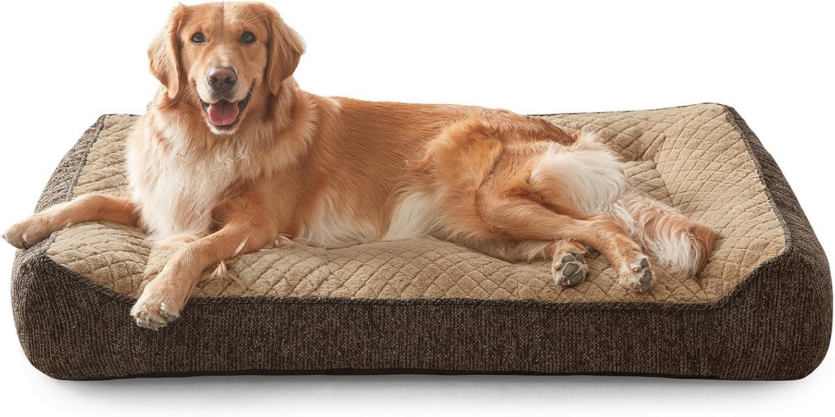 Orthopedisch Hondenkussen voor Grote Honden - Extra Groot en Wasbaar