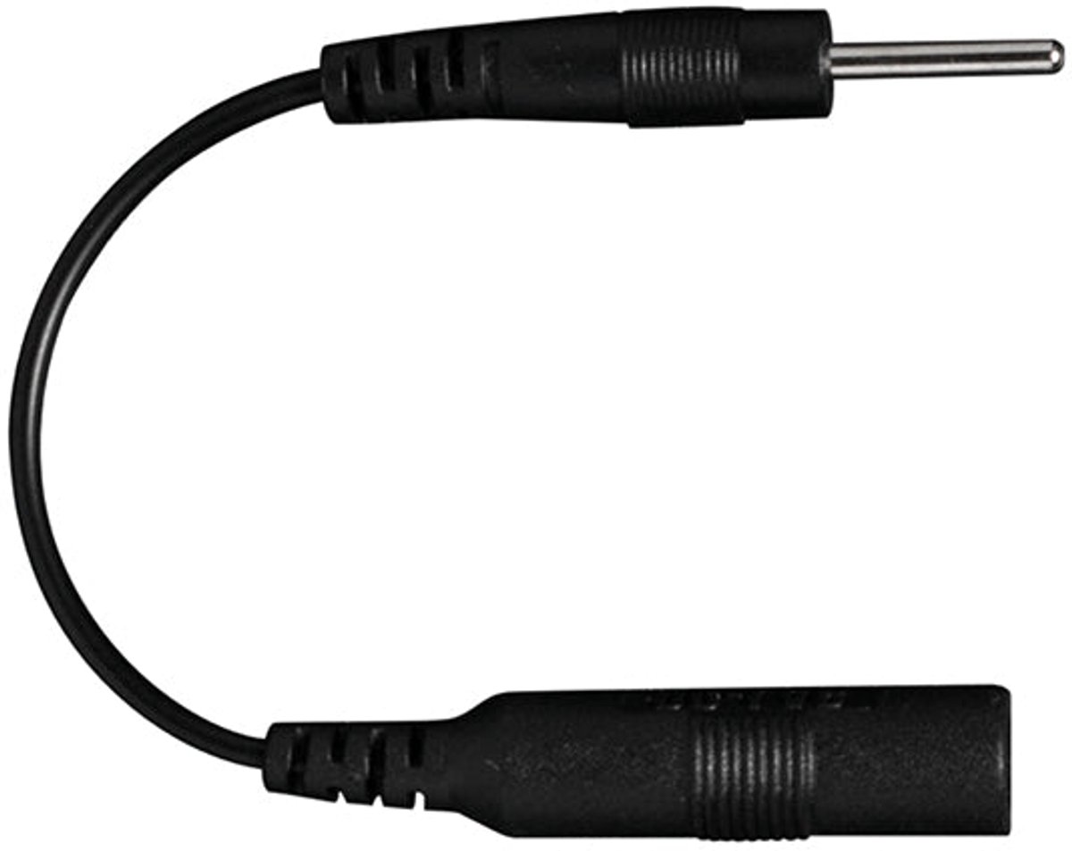 Dungeon Lab - 2 mm vrouwelijke banaanstekker naar 2 mm pin