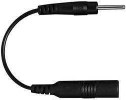 Dungeon Lab - 2 mm vrouwelijke banaanstekker naar 2 mm pin