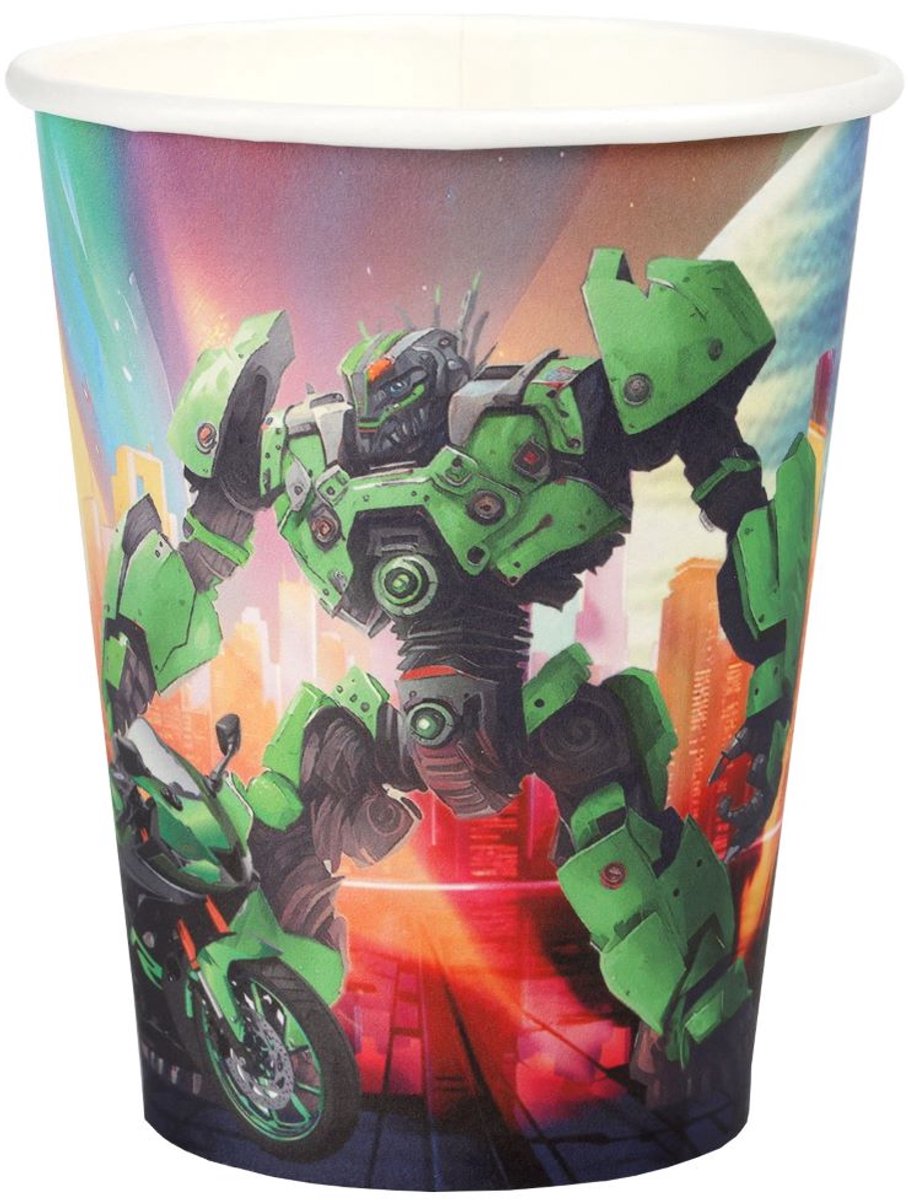 10 Autorobots bekers 270ml