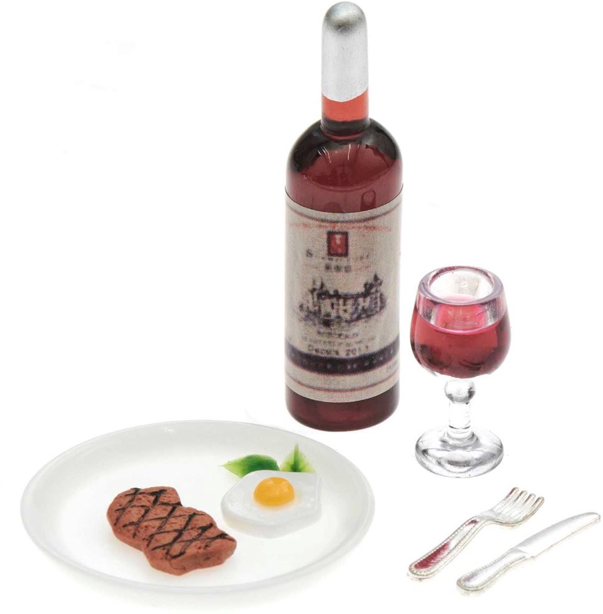 Miniatuur dinerset 8-delig