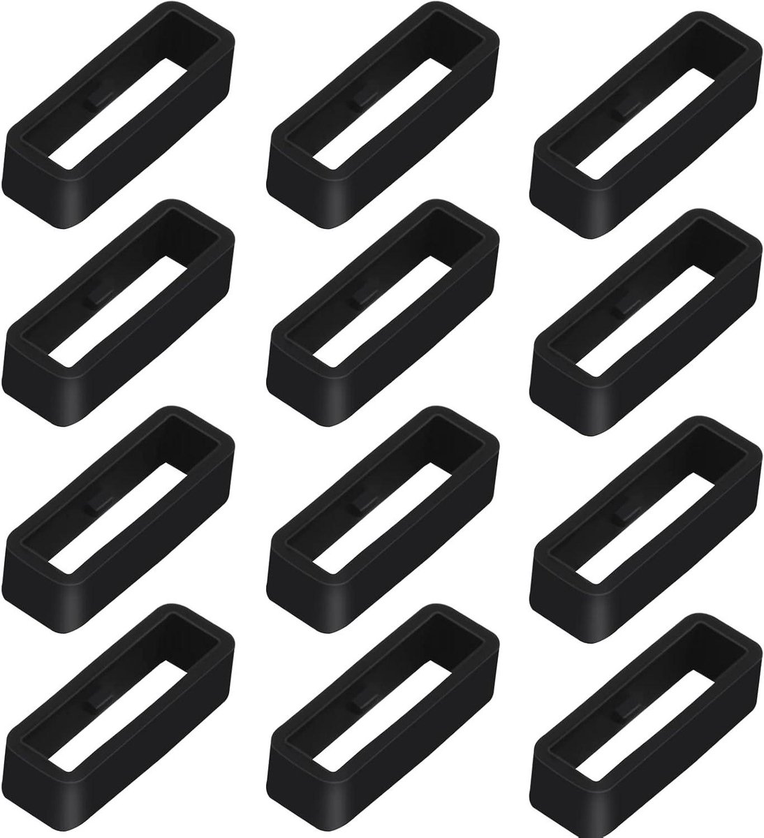 Siliconen Horloge Band Houder Loop, Keeper Retainer Fastener Ring - Polsband Vervanging met Parts voor Smart Horloge