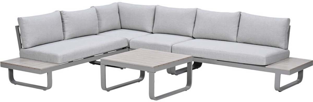 Garden Impressions Diego loungeset 5-delig - taupe - valley sand