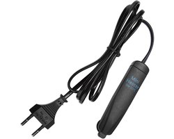 Aquarium Verwarmer - Mini Heater - Water Opwarmen - Onbreekbaar Koolstofvezel - Compact Formaat - Zwart