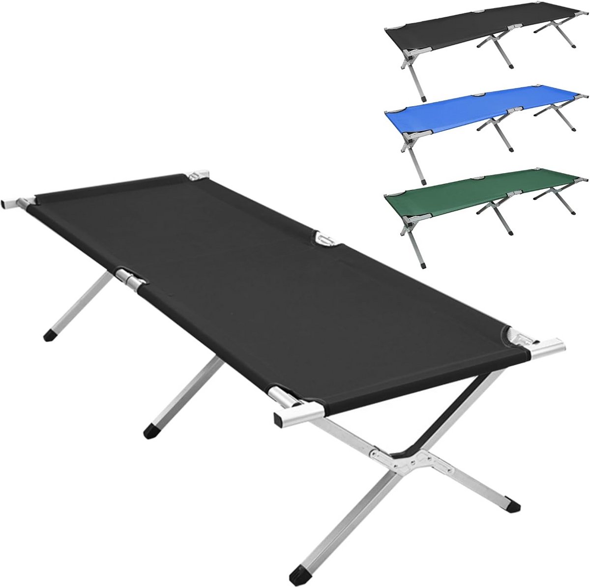 Opvouwbaar Campingbed Extra Sterk Draagbaar 250 kg