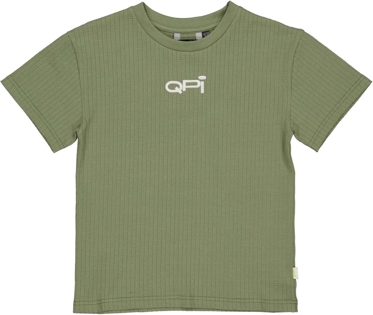 QPI - Delano Jongens Shirt - Army Green - Maat 110/116