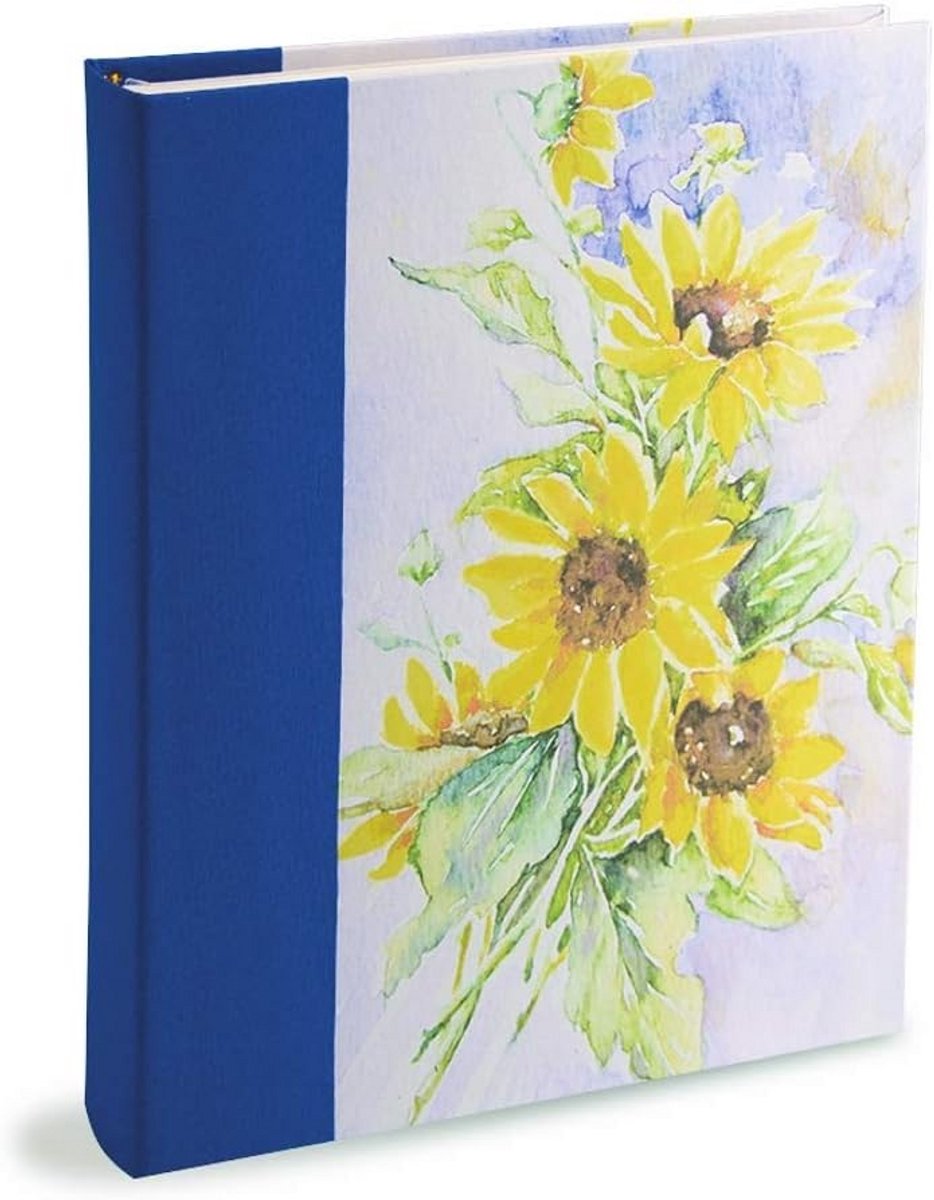 Linnen Fotoalbum met Perkamentpapier en Boekbinding - Ruimte voor 60 Foto's