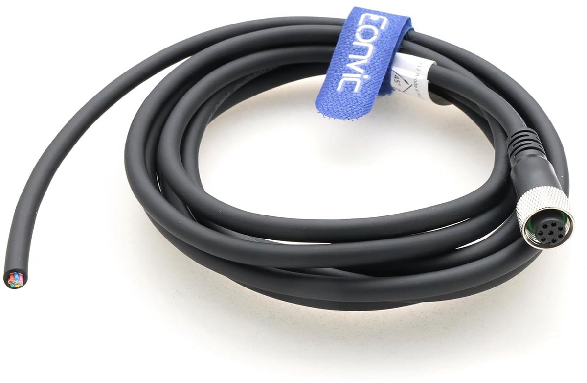 Industriële Sensor Kabel M12 8-polig Vrouwelijk Rechte Connector Kabel (2 Meter)