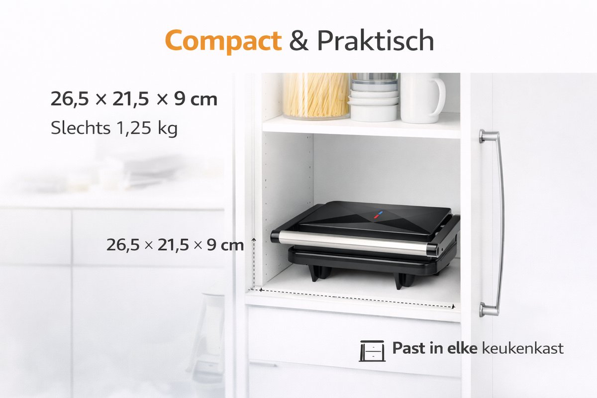 Tosti 2-in-1 Contactgrill thumbnail 5