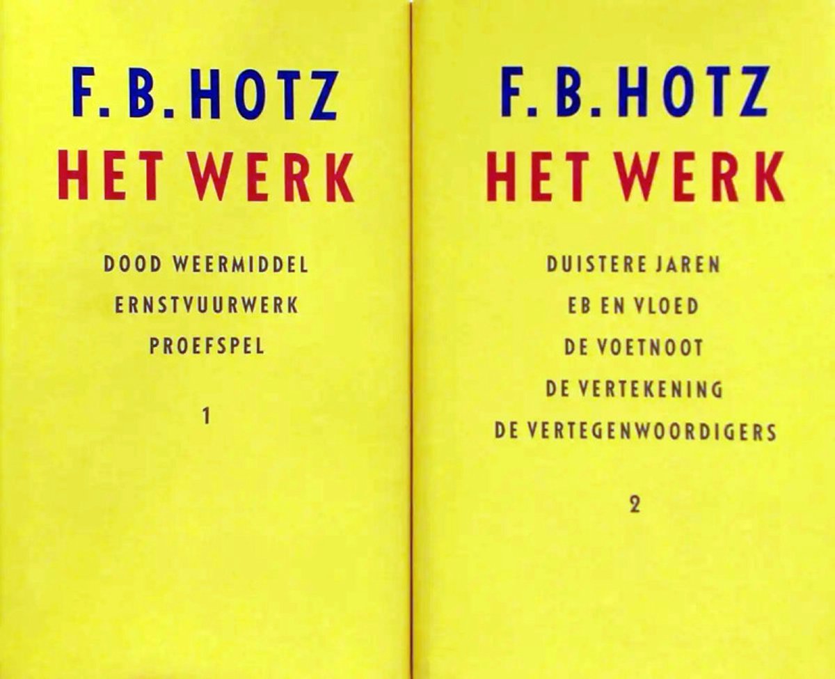 Omslag van Het Werk - 2 delen