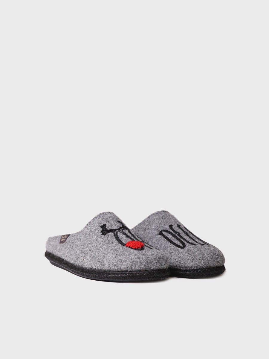 Viltslippers voor heren | TOBI-DR