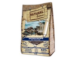 Hondenvoer Natural Greatness - Zalm Sensitive Graanvrij - 2 kg Hypoallergeen, Voor Gevoelige Spijsvertering
