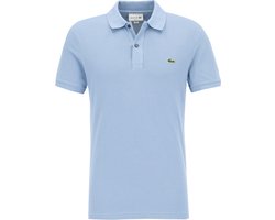 Lacoste Slim Fit polo – licht blauwgrijs