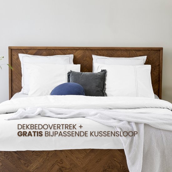 Vision - Elliott dekbedovertrekset – dekbedovertrek 240 x 220 cm met 2 bijpassende kussenslopen 65 x 65 cm – 100% katoen