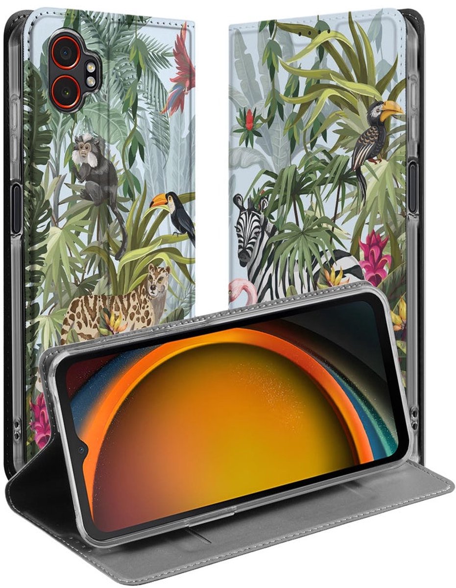 Standcase Hoesje Samsung Galaxy Xcover 7 Pro Jungle