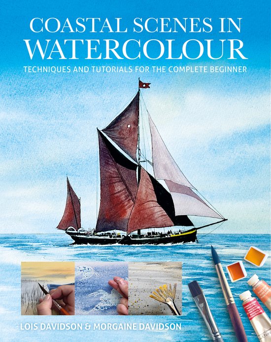 Art Techniques- Coastal Scenes in Watercolour - cover