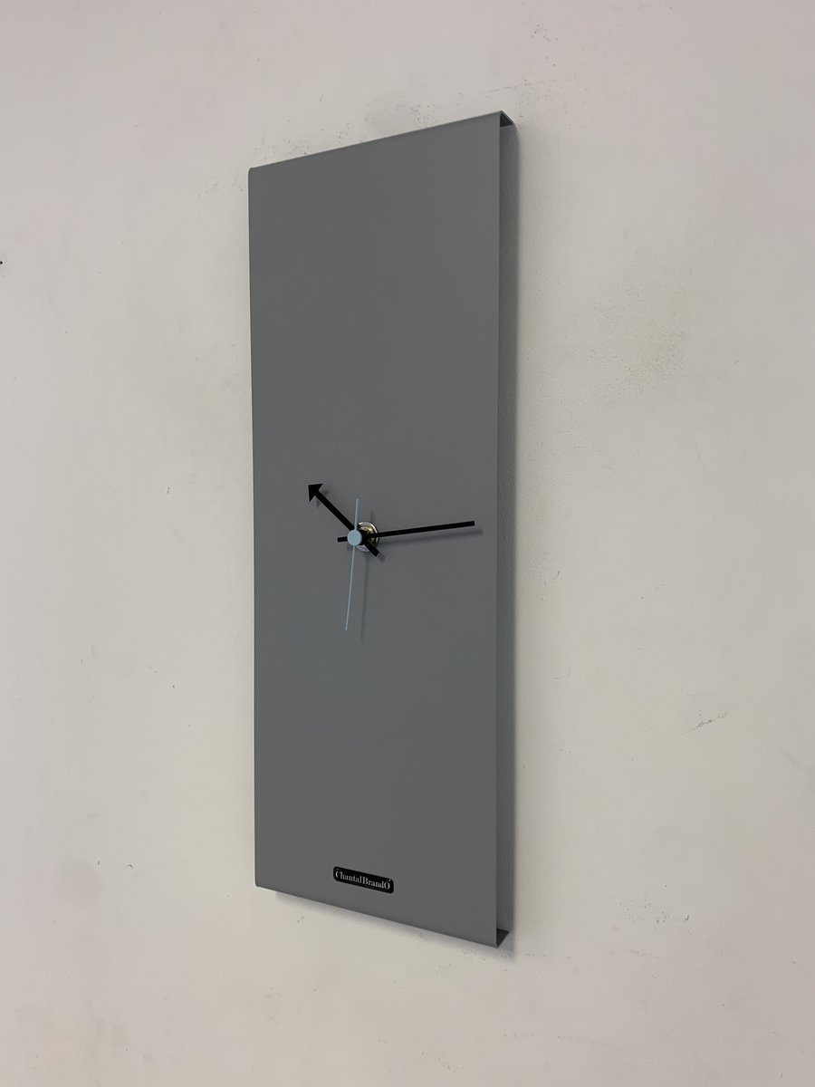 Wandklok Merida MODERN DESIGN grijs